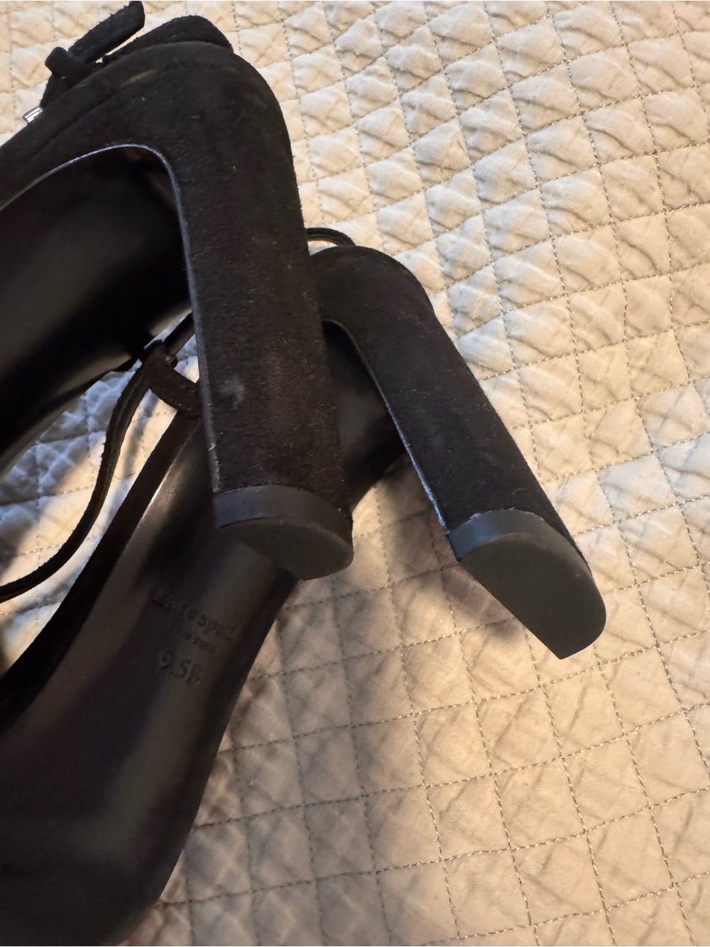 kate spade New York Celestia Black Slingback Crystal Studded Pumps 9.5 - Picture 5 of 8